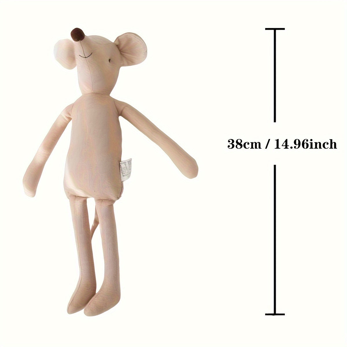 Fungo-urso Dolĉa bebo-muso Pluŝaj ludiloj Ŝtopitaj bestoj Musaj pupoj Bela rato kun vestaĵoj Infanaj naskiĝtagaj donacoj Ludiloj por knaboj kaj knabinoj Infanludilo 