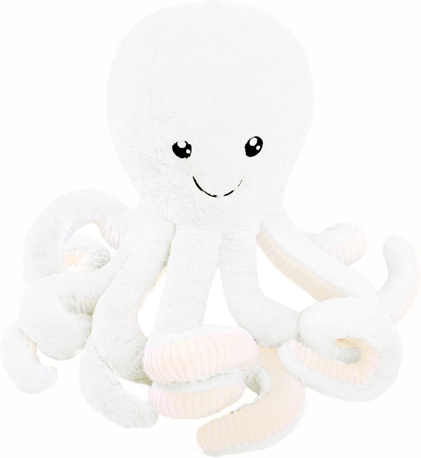 Fungurso 40cm\15.75in kvinkoloraj polpaj pluŝaj ludiloj, gigantaj polpaj pluŝaj ludiloj por infanoj, knabinoj knaboj plenkreskuloj naskiĝtagaj Kristnaskaj Halovenaj donacoj, pluŝaj marbestaj pluŝaj ludiloj 