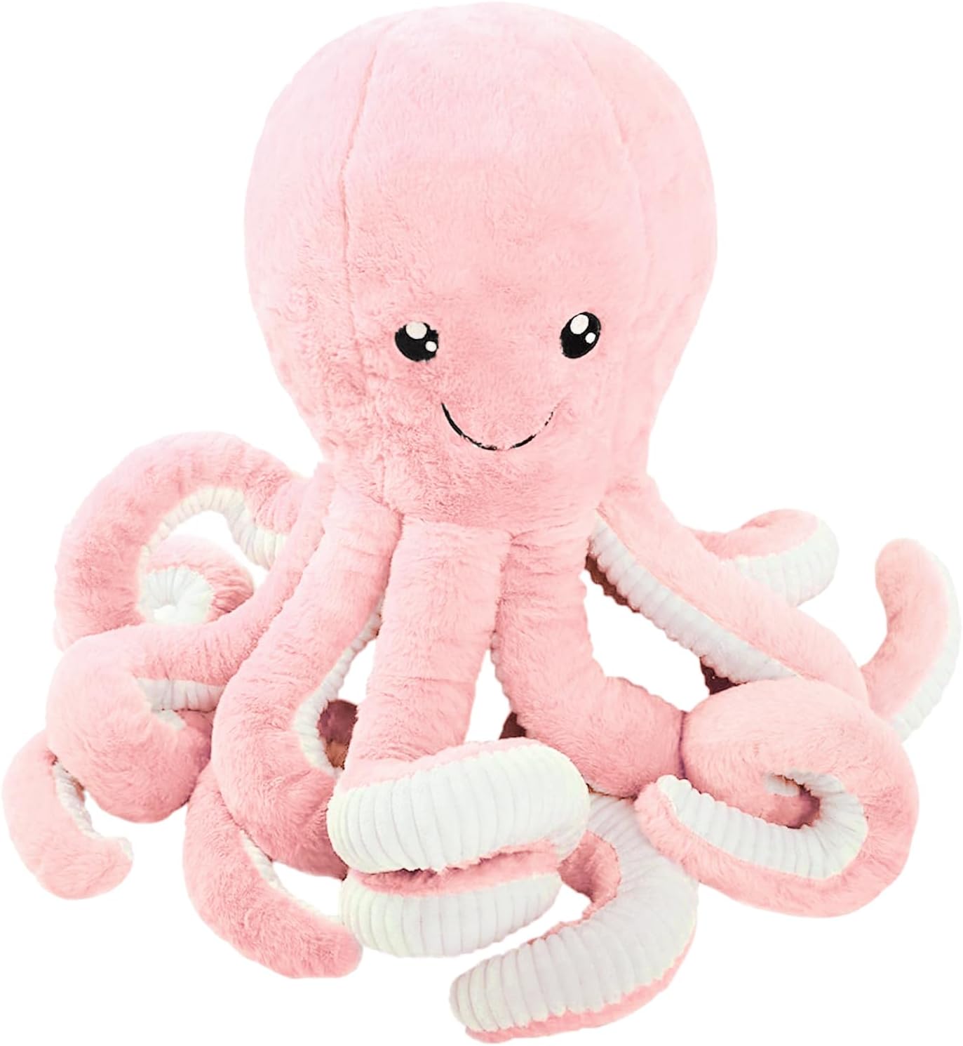 Fungurso 40cm\15.75in kvinkoloraj polpaj pluŝaj ludiloj, gigantaj polpaj pluŝaj ludiloj por infanoj, knabinoj knaboj plenkreskuloj naskiĝtagaj Kristnaskaj Halovenaj donacoj, pluŝaj marbestaj pluŝaj ludiloj 
