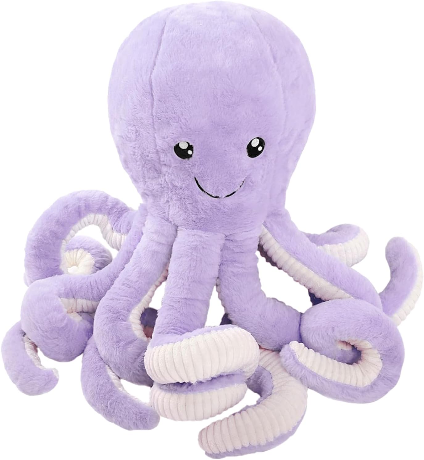 Fungurso 40cm\15.75in kvinkoloraj polpaj pluŝaj ludiloj, gigantaj polpaj pluŝaj ludiloj por infanoj, knabinoj knaboj plenkreskuloj naskiĝtagaj Kristnaskaj Halovenaj donacoj, pluŝaj marbestaj pluŝaj ludiloj 