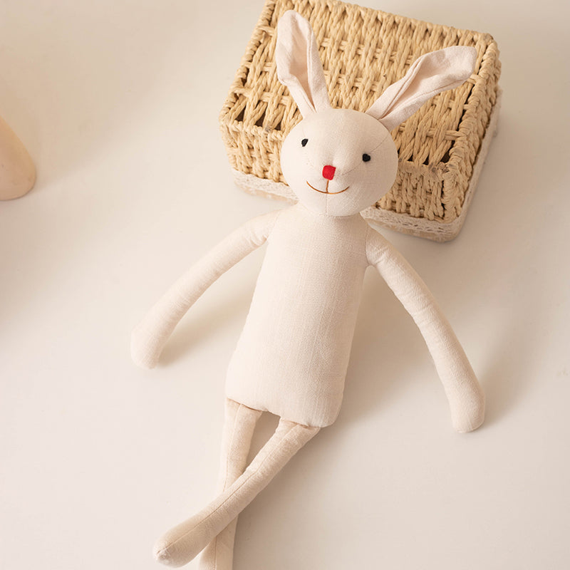 Fungo-urso Ne maltrafu ĉi tiun 35 cm/13,78-colan molan kuniklan pluŝan ludilon. Vi povas elekti pantalonojn por knaboj kaj jupojn por knabinoj, kio estas bonega donaco por kuniklaj entuziasmuloj! Tre dolĉa, la unua elekto por donacado. 